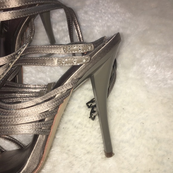 BCBG Strappy Open Toe Heels - Picture 5 of 7